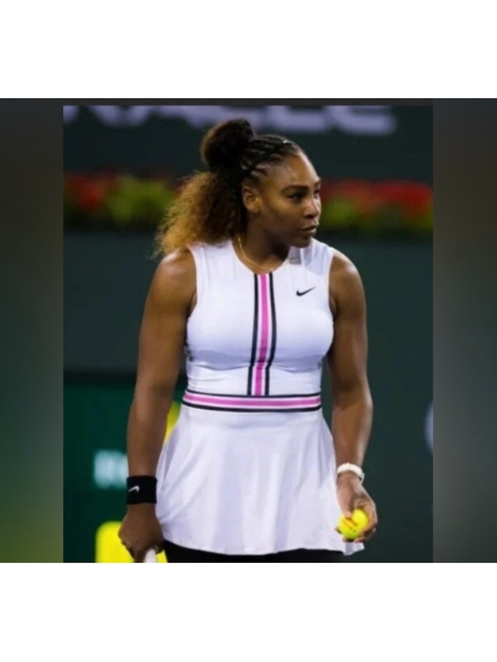 NWT Women's Melbourne Tennis Dress Serena Williams Slim Fit XL Minimalist Resort - Picture 3 of 16